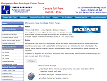 Tablet Screenshot of micropump.ca